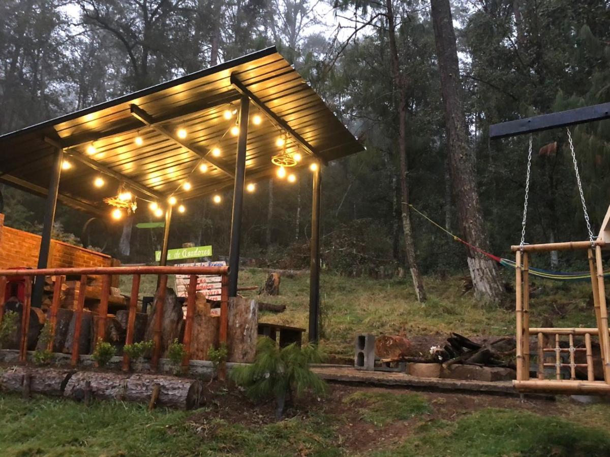 Cabana Romantica En El Bosque! Acaxochitlán 외부 사진